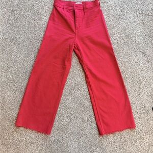 Pistola Penny High Rise Wide Leg jeans in poppy